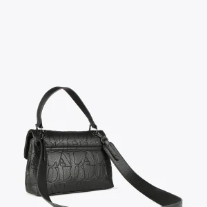 Lola Casademunt Bolsos De Hombro | Bandoleras<Bandolera logo grabado NEGRO