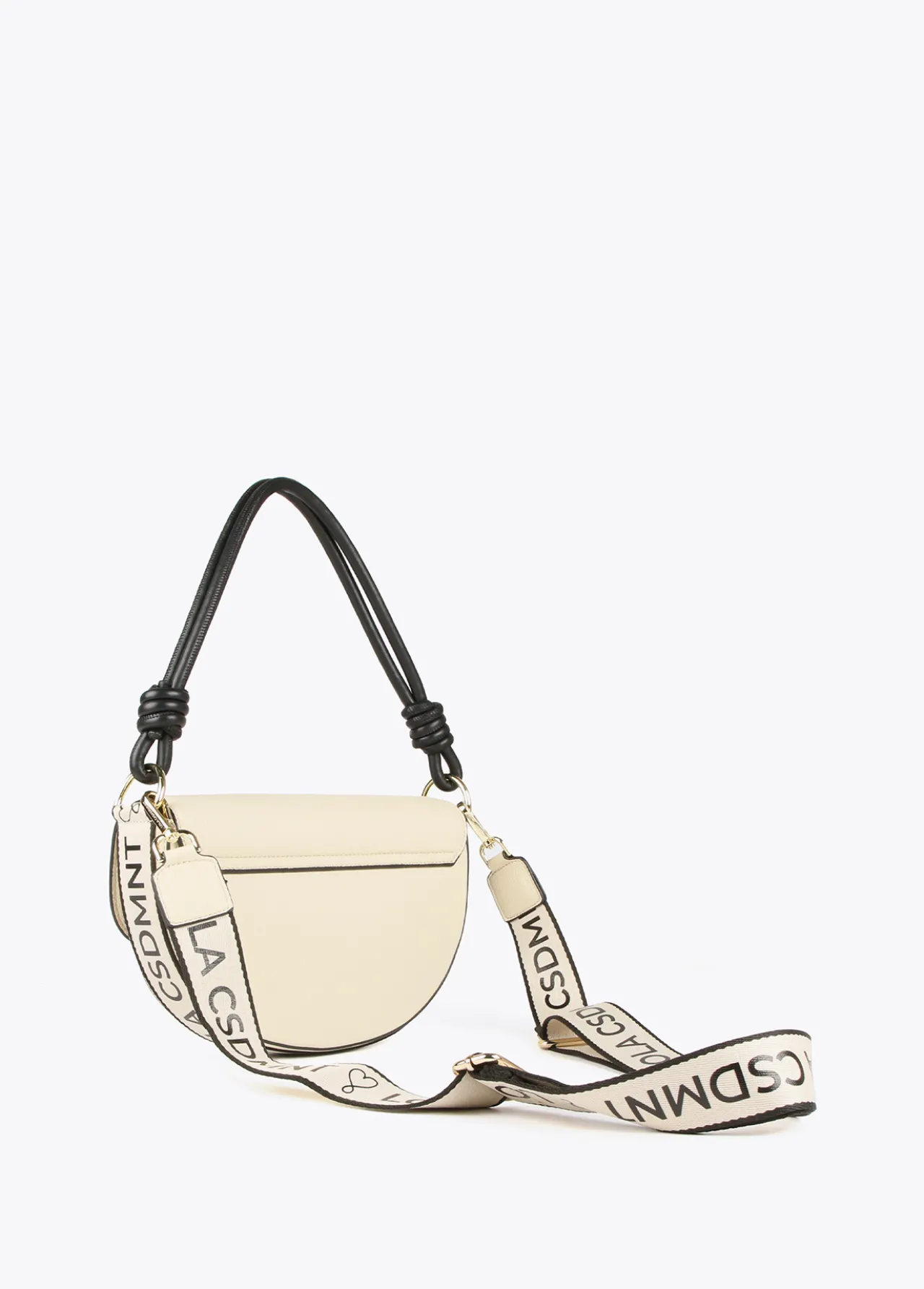 bandolera_media_luna_4.webp Lola Casademunt Bolsos De Hombro | Bandoleras<Bandolera media luna CRUDO
