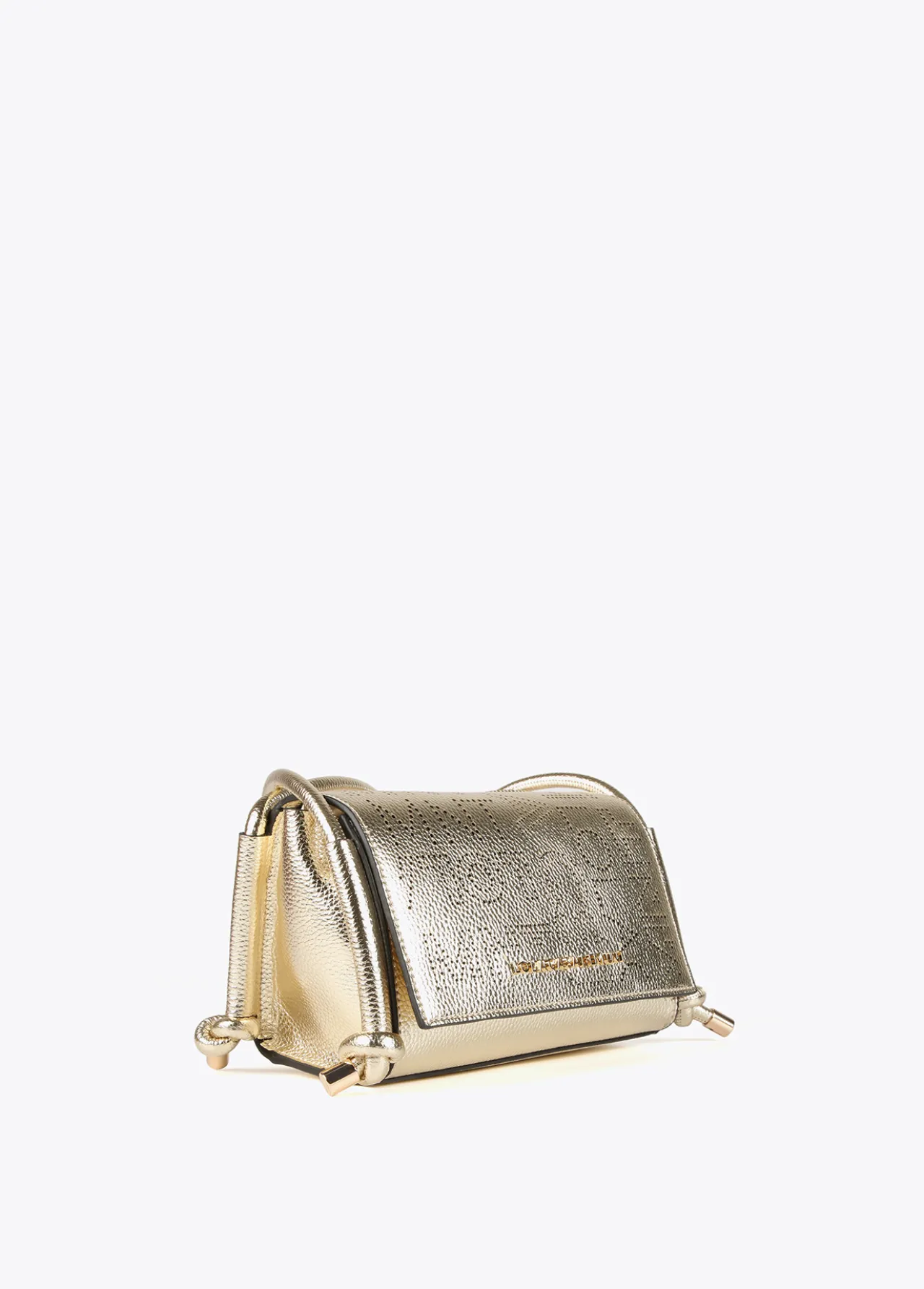 bandolera_metalizada_0-3.webp Lola Casademunt Bandoleras | Bolsos Pequeños<Bandolera metalizada DORADO