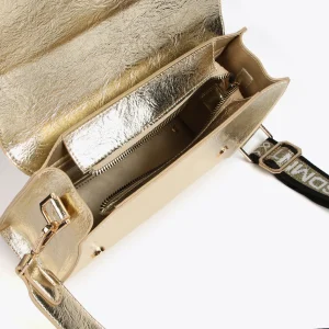 Lola Casademunt Bandoleras | Bolsos Pequeños<Bandolera metalizada DORADO