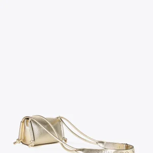 Lola Casademunt Bandoleras | Bolsos Pequeños<Bandolera metalizada DORADO