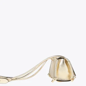 Lola Casademunt Bandoleras | Bolsos Pequeños<Bandolera metalizada DORADO