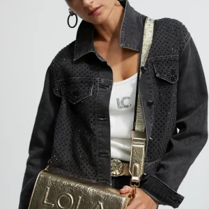 Lola Casademunt Bandoleras | Bolsos Pequeños<Bandolera metalizada DORADO