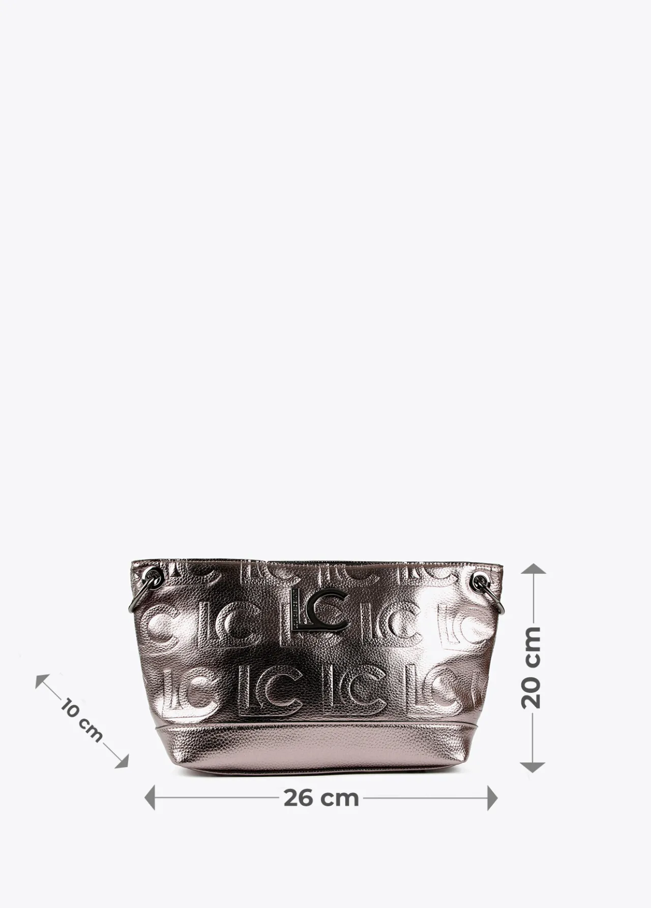 bandolera_metalizada_en_efecto_piel_8.webp Lola Casademunt Bolsos<Bandolera metalizada en efecto piel DORADO