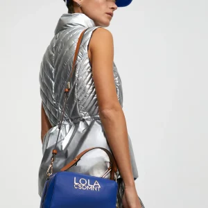 Lola Casademunt Bolsos De Hombro | Bandoleras<Bandolera mini maletín AZULELECTRICO