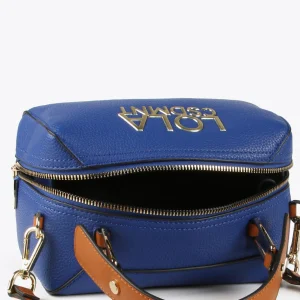 Lola Casademunt Bolsos De Hombro | Bandoleras<Bandolera mini maletín AZULELECTRICO