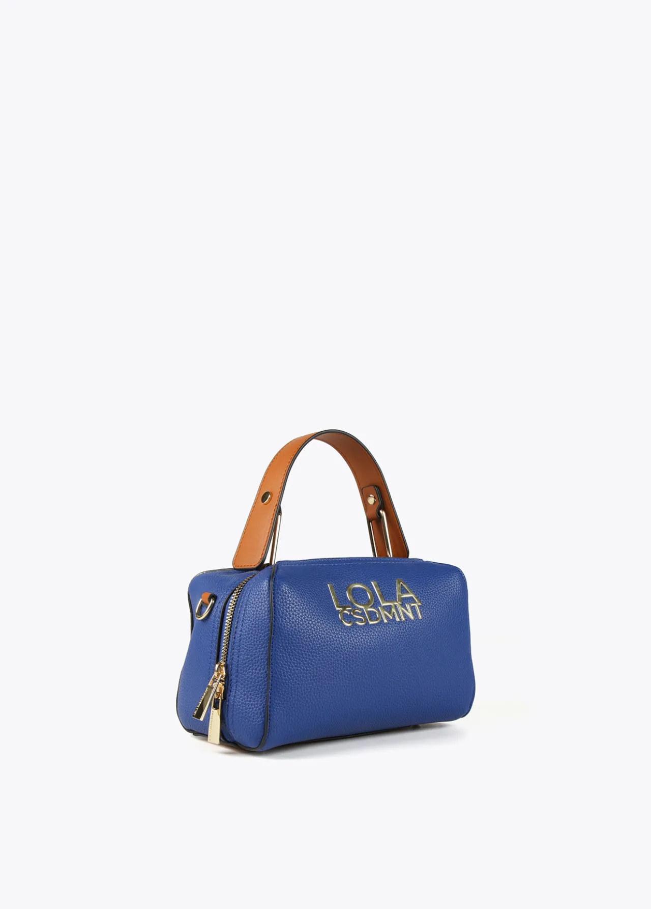 bandolera_mini_maletn_5.webp Lola Casademunt Bolsos De Hombro | Bandoleras<Bandolera mini maletín AZULELECTRICO