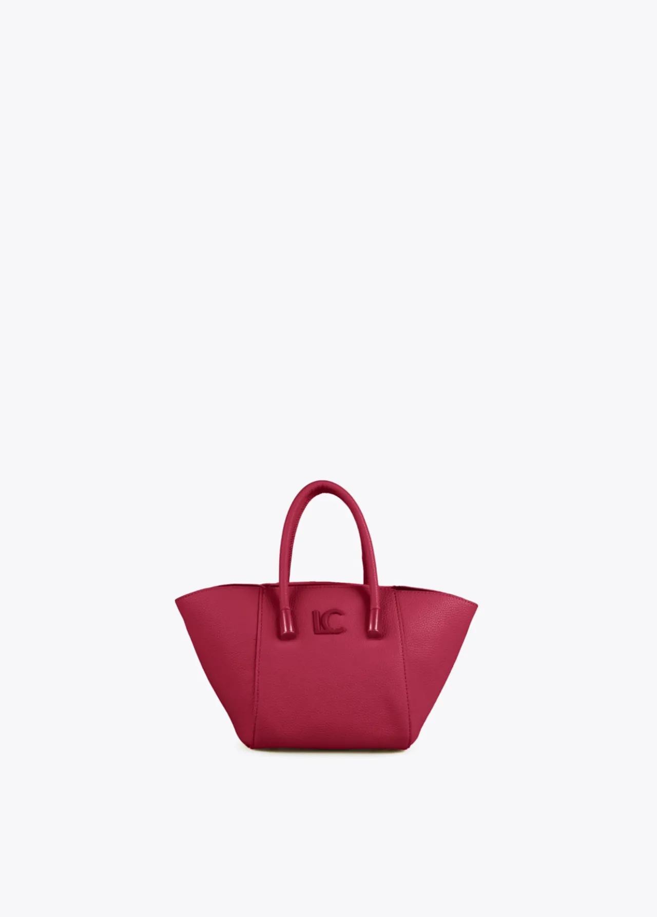 bandolera_mini_shopper_5-1.webp Lola Casademunt Bandoleras | Bolsos Pequeños<Bandolera mini shopper FUCSIA