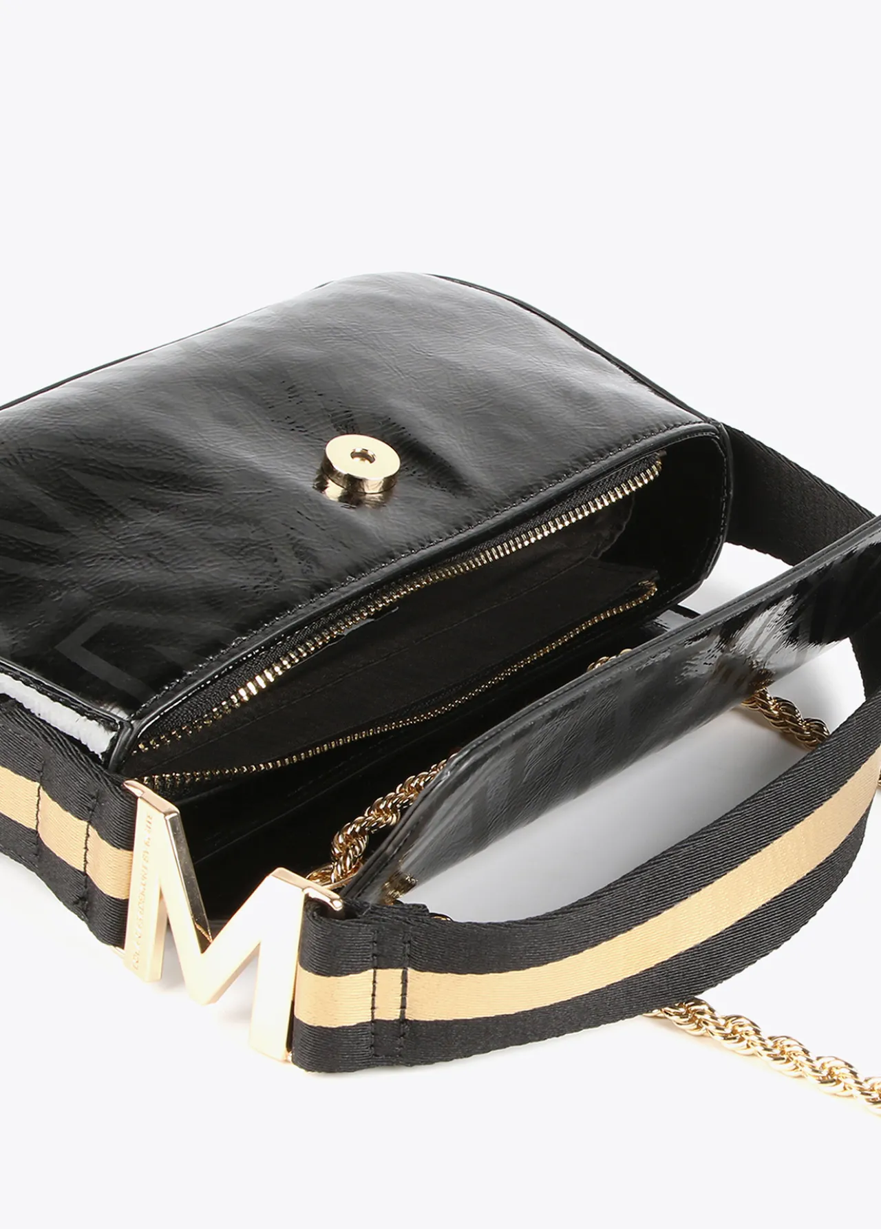 bandolera_monograma_1.webp Lola Casademunt Bolsos De Hombro | Bandoleras<Bandolera monograma NEGRO
