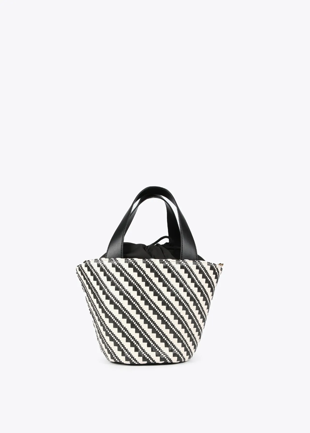 bandolera_tipo_cesta_efecto_rafia_7.webp Lola Casademunt Bolsos<Bandolera tipo cesta efecto rafia NEGRO-CRUDO