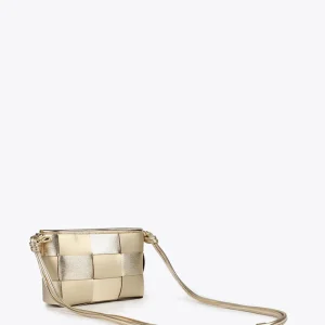 Lola Casademunt Bandoleras | Bolsos Pequeños<Bandolera trenzada DORADO