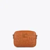 Lola Casademunt Bandoleras | Bolsos Pequeños<Bandolera troquelada MARRON