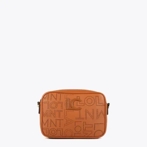 Lola Casademunt Bandoleras | Bolsos Pequeños<Bandolera troquelada MARRON