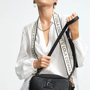 Lola Casademunt Bandoleras | Bolsos Pequeños<Bandolera troquelada MARRON