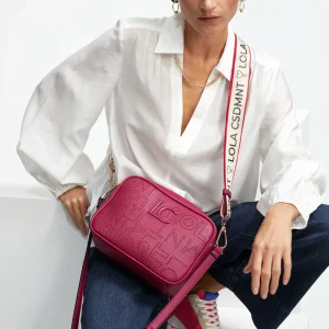 Lola Casademunt Bandoleras | Bolsos Pequeños<Bandolera troquelada MARRON