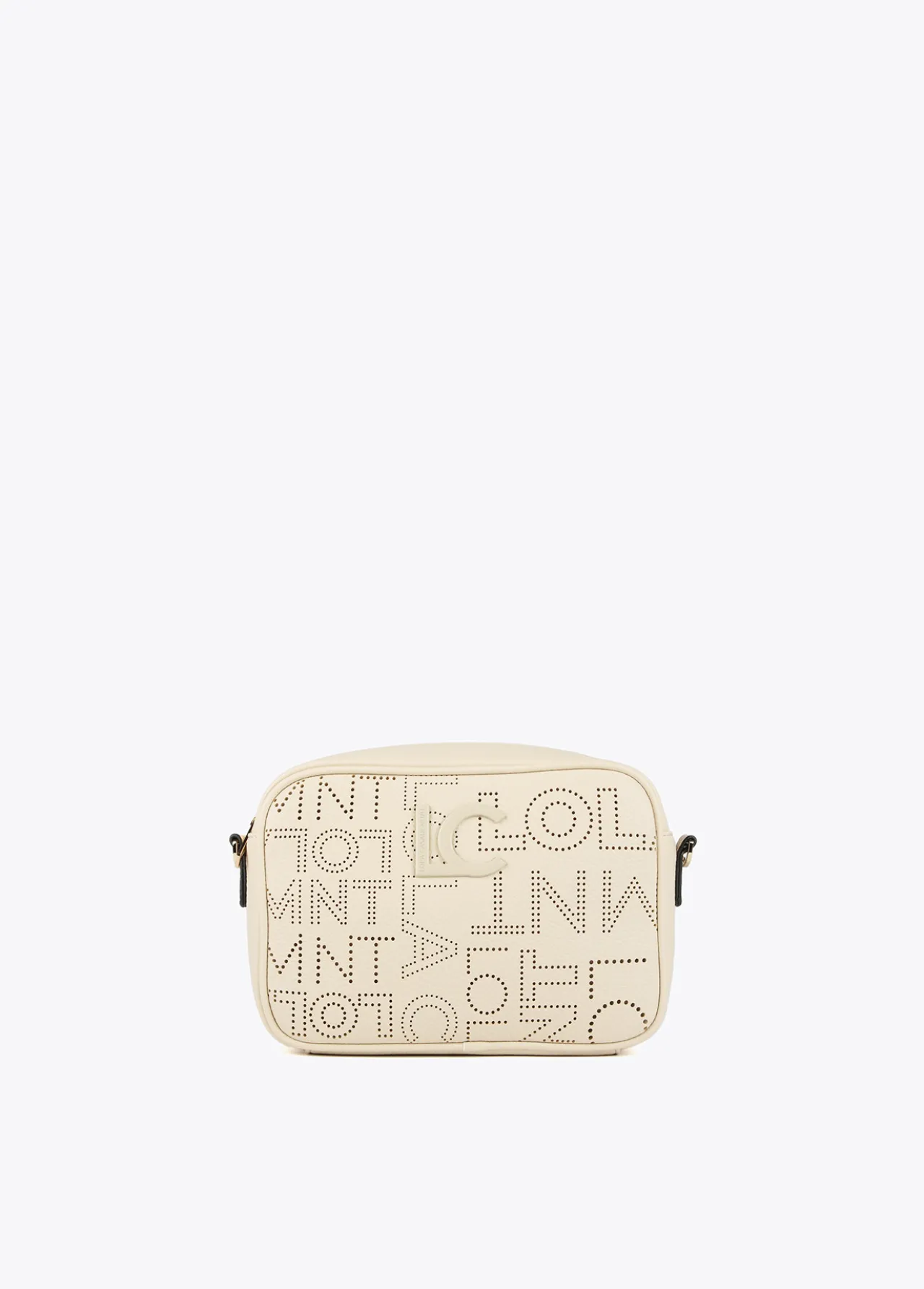 bandolera_troquelada_1.webp Lola Casademunt Bandoleras | Bolsos Pequeños<Bandolera troquelada MARRON