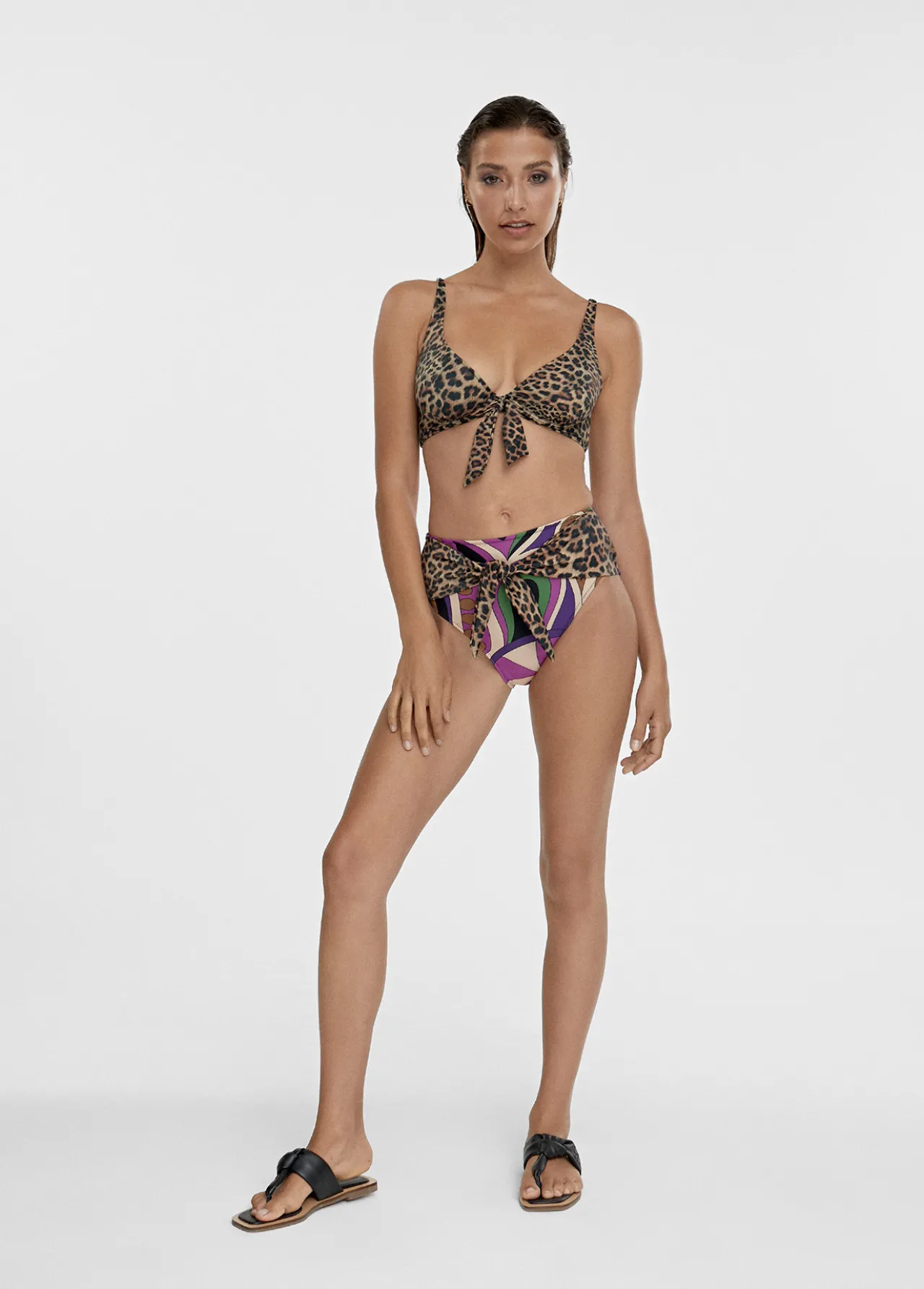 bikini_animal_print_y_pasley_4.webp Lola Casademunt Baño<Bikini animal print y pasley NEGRO-ROSA