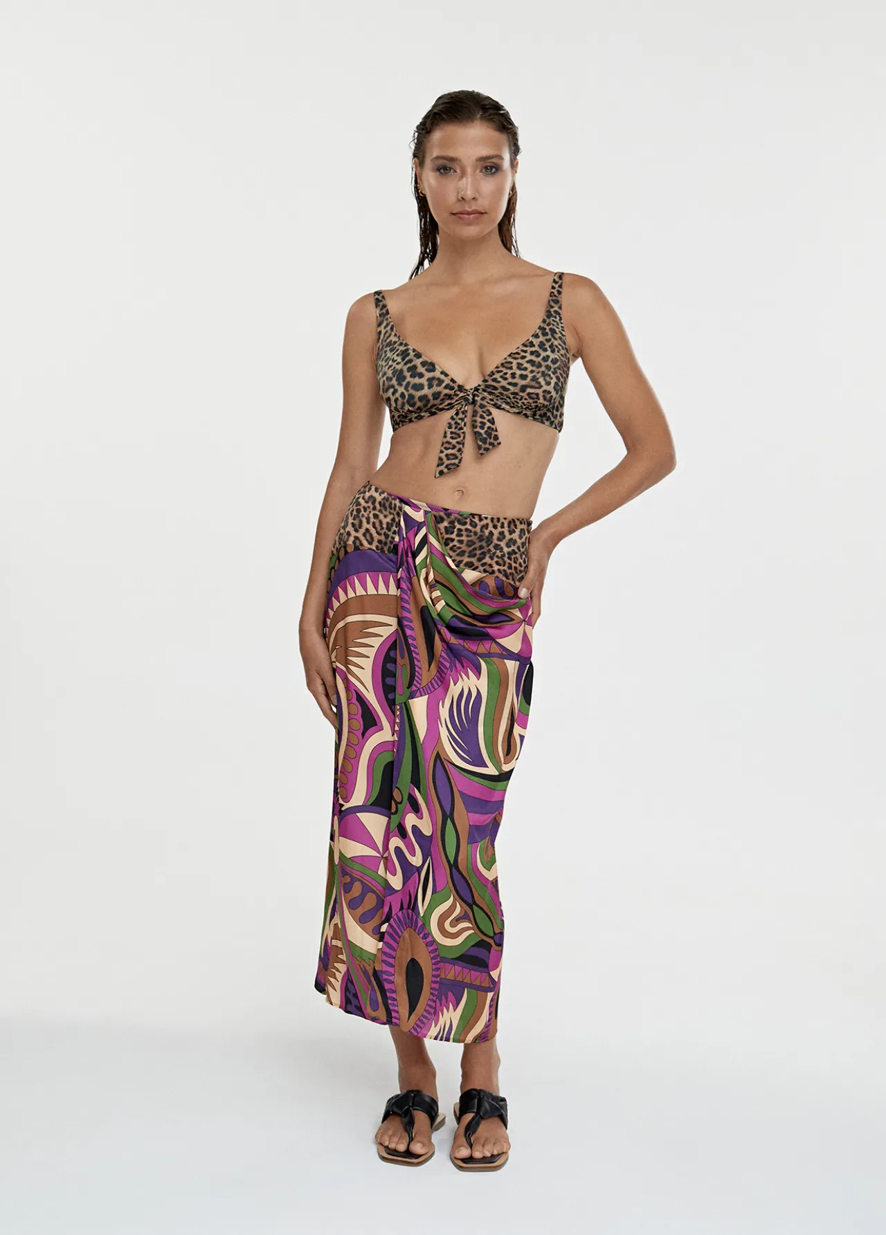 bikini_animal_print_y_pasley_5.webp Lola Casademunt Baño<Bikini animal print y pasley NEGRO-ROSA