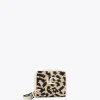Lola Casademunt Accesorios | Bolsos<Biletero pequeño animal print CRUDO-MARRON
