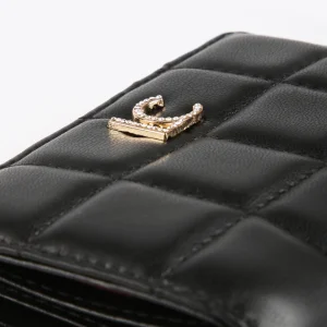 Lola Casademunt Carteras Y Monederos<Billetero acolchado NEGRO