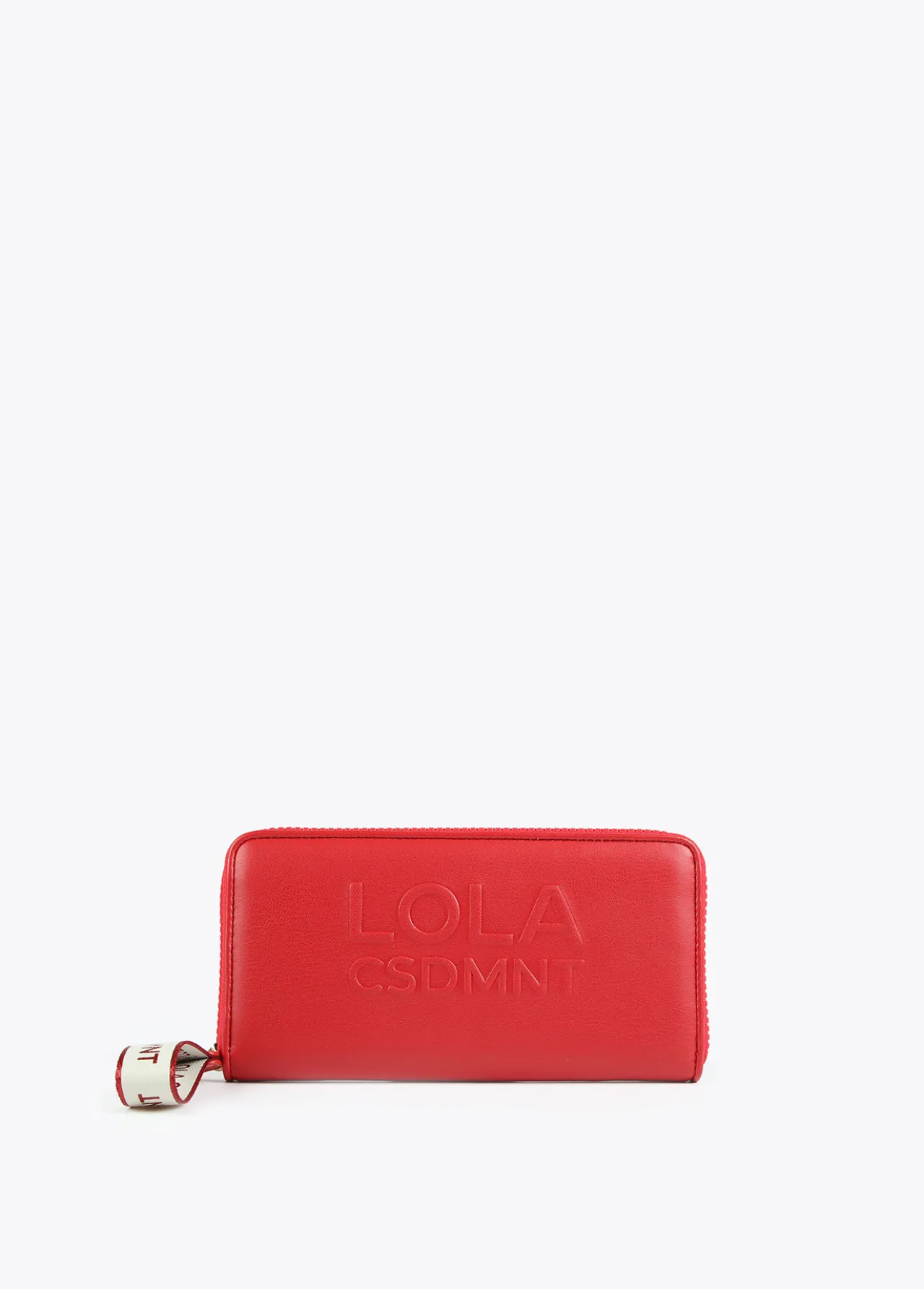 billetero_grande_logo_con_relieve_0-3.webp Lola Casademunt Accesorios<Billetero grande logo con relieve FUCSIA