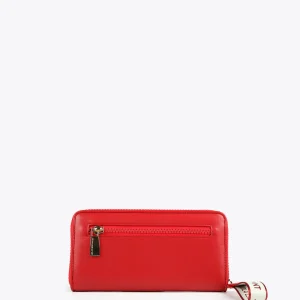 Lola Casademunt Accesorios<Billetero grande logo con relieve FUCSIA