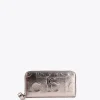 Lola Casademunt Accesorios | Bolsos<Billetero grande metalizado DORADO