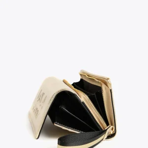 Lola Casademunt Carteras Y Monederos<Billetero grande metalizado FUCSIA