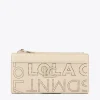 Lola Casademunt Carteras Y Monederos<Billetero grande troquelado CRUDO