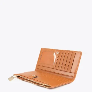Lola Casademunt Carteras Y Monederos<Billetero grande troquelado CRUDO