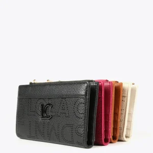 Lola Casademunt Carteras Y Monederos<Billetero grande troquelado CRUDO