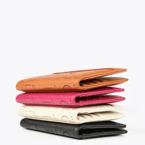 Lola Casademunt Carteras Y Monederos<Billetero grande troquelado CRUDO