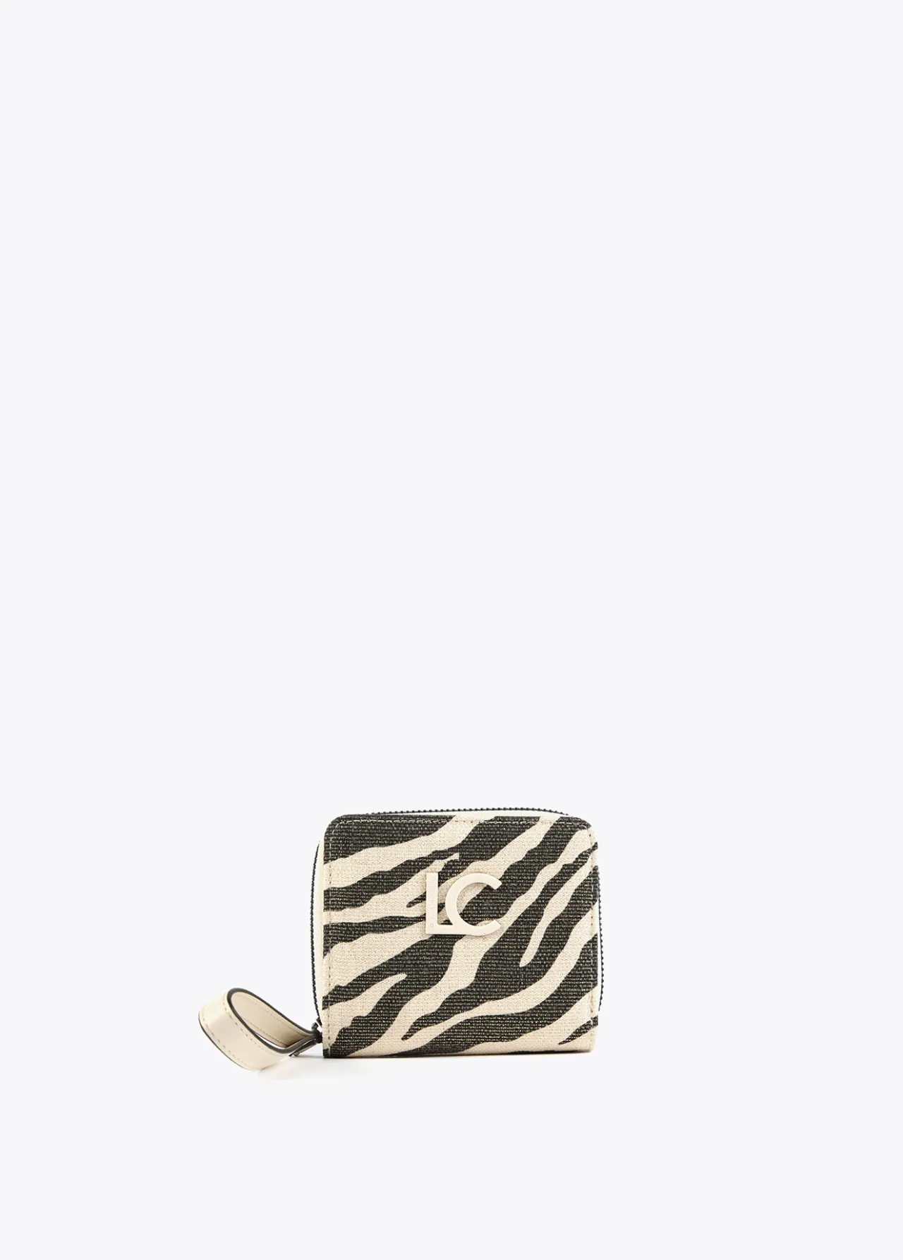 billetero_pequeo_animal_print_0.webp Lola Casademunt Accesorios<Billetero pequeño animal print CRUDO-MARRON