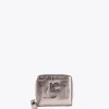 Lola Casademunt Accesorios | Bolsos<Billetero pequeño metalizao DORADO