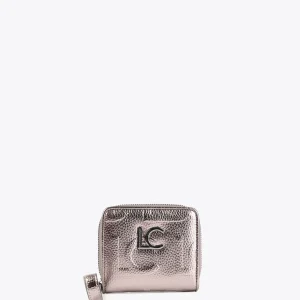 Lola Casademunt Accesorios | Bolsos<Billetero pequeño metalizao DORADO