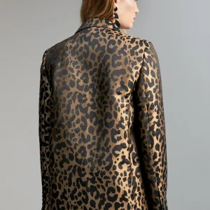 Lola Casademunt Americanas Y Blazers | Animal Print<Blazer animal print NEGRO-MARRON