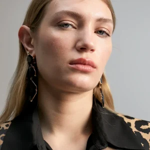 Lola Casademunt Americanas Y Blazers | Animal Print<Blazer animal print NEGRO-MARRON