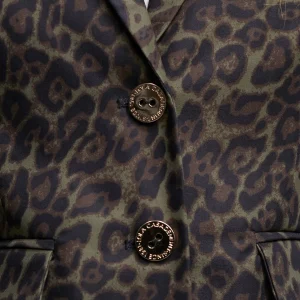 Lola Casademunt Animal Print | Americanas Y Blazers<Blazer animal print NEGRO-VERDE