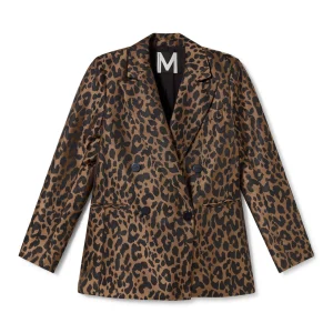 Lola Casademunt Americanas Y Blazers | Animal Print<Blazer animal print NEGRO-MARRON