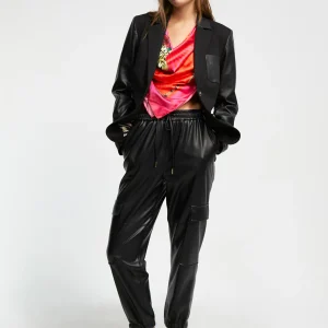 Lola Casademunt Americanas Y Blazers<Blazer combinada NEGRO