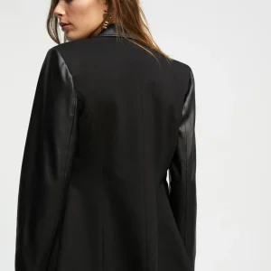 Lola Casademunt Americanas Y Blazers<Blazer combinada NEGRO