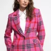 Lola Casademunt Americanas Y Blazers<Blazer cuadros tweed ROSA-MULTICOLOR