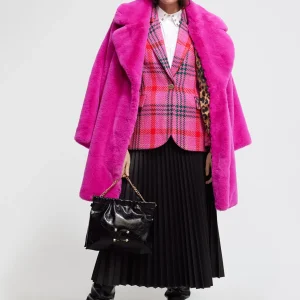 Lola Casademunt Americanas Y Blazers<Blazer cuadros tweed ROSA-MULTICOLOR
