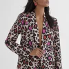Lola Casademunt Americanas Y Blazers<Blazer estampada animal ROSA-NEGRO