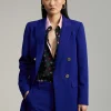 Lola Casademunt Americanas Y Blazers<Blazer recta traje AZULELECTRICO