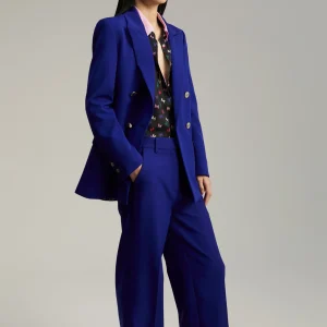 Lola Casademunt Americanas Y Blazers<Blazer recta traje AZULELECTRICO
