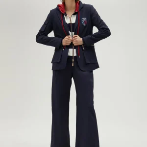Lola Casademunt Americanas Y Blazers<Blazer técnica de edición limitada - Lola Casademunt NAVY