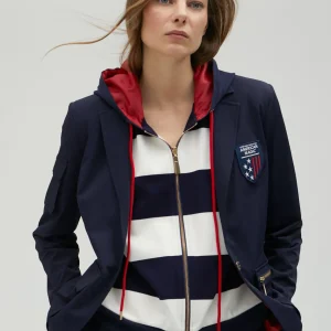 Lola Casademunt Americanas Y Blazers<Blazer técnica de edición limitada - Lola Casademunt NAVY