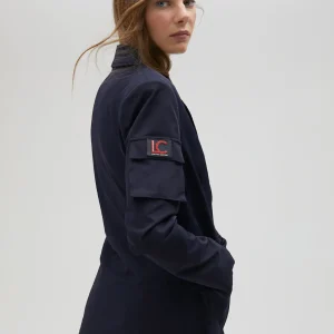 Lola Casademunt Americanas Y Blazers<Blazer técnica de edición limitada - Lola Casademunt NAVY