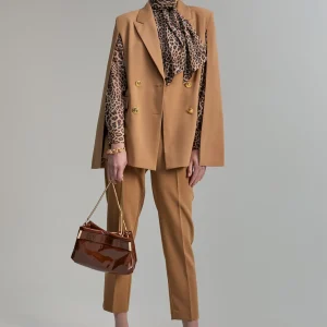Lola Casademunt Americanas Y Blazers<Blazer tipo capa CAMEL